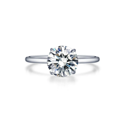 lafonn solitaire engagement ring